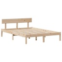 VIDAXL PALIER SANS MATERACA 140 X 190 CM MASYWNA SOSNAphoto 7