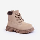 ДЕТСКИЕ УТЕПЛЕННЫЕ БОТИНКИ-ТРАП НА МОЛНИИ, БЕЖЕВЫЙ 29