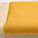IKEA POANG Podnožka okl breza Skiftebo žltá Šírka nábytku 68 cm