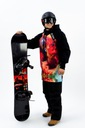 Męska Bluza Snowboardowa Fraktal XS Materiał dominujący inny