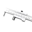 SUWMIARKA TRASERSKA Z RYSIKIEM 200mm + 1rysik INOX