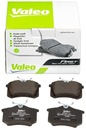VALEO ПЕРВЫЕ ТОРМОЗНЫЕ КОЛОДКИ 301463