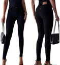 M. SARA life's Jeans женские узкие брюки PUSH-UP a'la Levis черные XS/34