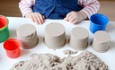 Poľský kinetický piesok NaturSand 1 kg Vek dieťaťa 3 roky +