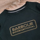 BARBOUR Interniatonal Dámska mikina Logo veľ.34 Druh bez kapucne prevlečené cez hlavu