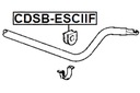 FEBEST BLOQUE SILENCIOSO ESTABILIZADOR PARTE DELANTERA CADILLAC ESCALADE 4WD 1997- EUROPA 