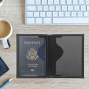 Гаманці Та Паспортні Картки Чорний Стандартні Paszportówka