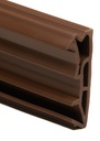 ПРОКЛАДКА 5001 НАРУЖНЫЕ ДЕРЕВЯННЫЕ ВХОДНЫЕ ДВЕРИ, КОРИЧНЕВЫЕ 6 м