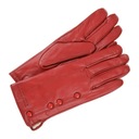 Dámske kožené rukavice červený medvedík BELTIMORE Kód výrobcu K26