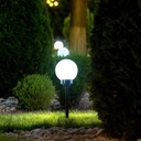 Солнечная лампа Садовые светодиодные шаровые солнечные садовые лампы, белые, 10 см, встраиваемые