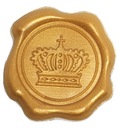 Лаковые отражения STAMP GOLD CROWN 10 шт.