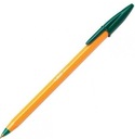 Ручка Orange Bic, зеленая