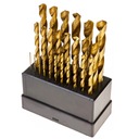 НАБОР СВЕРЛ ТИТАНОВЫЕ СВЕРЛА ПО МЕТАЛЛУ 25 ЭЛЕМЕНТОВ