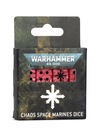 Игральные кости CHAOS SPACE MARINES - игральные кости Предзаказ Новинка