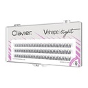 Пучки ресниц Clavier Vshape Light – 12 мм