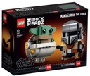 LEGO 75317 BrickHeadz Star Wars Мандалорец и Мандалорский ребенок НОВИНКА