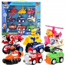 PAW PATROL 9 УПРАВЛЯЕМЫХ АВТОМОБИЛЕЙ +9 ФИГУРОК РАЙДЕР СОБАКИ НАБОР МАШИНКИ ТРАНСПОРТ