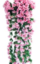 Umelé kvety kvetinová girlanda visiace previs umelá surfinia fialová Maximálna výška 85 cm