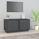 СЕРЫЙ ШКАФ ДЛЯ ТЕЛЕВИЗОРА 80X35X40,5 СМ SOS ДЕРЕВО
