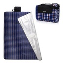 ОДЕЯЛО ДЛЯ ПИКНИКА METEOR BEACH 220x200 ALU в клетку