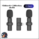 ПРОФЕССИОНАЛЬНЫЙ БЕСПРОВОДНОЙ МИКРОФОН С ЗАЖИМОМ ДЛЯ ГАЛСКА, 2X