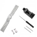 БРАСЛЕТ ДЛЯ ЧАСОВ - 13 ММ - СЕРЕБРО - СТАЛЬ