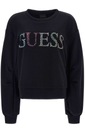 GUESS Bluza damska Logo W3GQ09 KBK32 Czarny S