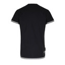 Just unique Pánske tričko čierne logo S%%% Model Valerio t-shirt man