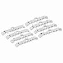 8 SZT. CHROME COVER VALVES ZAKLADKI DOCISKOWE ROZPORKI YU  photo 10