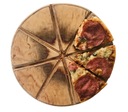 DESKA okrągła Obrotowa do PIZZY Serów+GRAWER 35 CM
