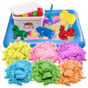 BibiMoon Kinetic Sand 6 кг НАБОР ПЕСОЧНЫХ ЯЩИКОВ ФОРМАТЫ