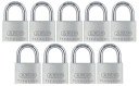 НАБОР ИЗ 9 НАВЕСНЫХ ЗАМКОВ ABUS TITALIUM 64TI/40 СИСТЕМА ОДНОГО КЛЮЧА