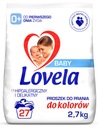 Súprava Lovela Baby Prášok na bielu a farebnú bielizeň + Aviváž 54 praní Hmotnosť 5.4 kg