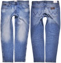 Обычные брюки WRANGLER TAPERED СИНИЕ джинсы TEXAS TAPER _ W34 L34