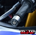 R&G НАКОНЕЧНИКИ РУЛЯ YAMAHA YZF-R1/R1M 15 ЧЕРНЫЙ