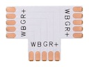 Разъем для светодиодной ленты RGBW 10 мм PCB T