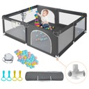 Большой детский манеж - Кровать с игровой площадкой 160х160см