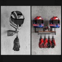 FASTENERS NA HELMET SCIENNY MULTIFUNCTIONAL FASTENERS NA HELMET MOTORCYCLE 4 HACZYKI  photo 9