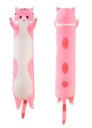 Плюшевый талисман котенка LONG CAT Розовый 90 см