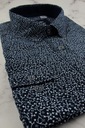 Шелковая мужская элегантная деловая рубашка C455