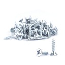 Шурупы по дереву 3,0х20 ASTRA 100шт для мебели