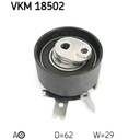 SKF VKM 18502 ROLL NAPINAJACA CHRYSLER, DODGE, JE 