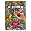 Раскраска для детей 32 страницы WOŚP Pol'and'Rock Herlitz