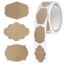 Самоклеящиеся ЭТИКЕТКИ для специй, консервов х300