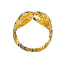 Шелковая повязка для волос с восточным узором