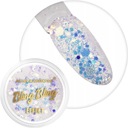 Pyłek Ozdoby Do Paznokci ALLEPAZNOKCIE 1g Bling Bling Effect Drobinki Nr10