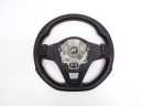 VW GOLF VIII GTI 2020+ КЕРМО ШКІРЯНА ЛОПАТКІ ЧЕРВОНА НІЧОГО 5H0959542C  (15329459793) фото min 9