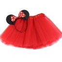 НАРЯДЫ С ПОВЯЗКОЙ НА ГОЛОВУ И ЮБКОЙ МИННИ МАУС, ДЛИНА. 50 СМ