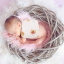 4 шт. кольорові бавовняні пелюшки для витирання слини