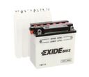 Мотоциклетный аккумулятор EXIDE YB7-A 8 Ач